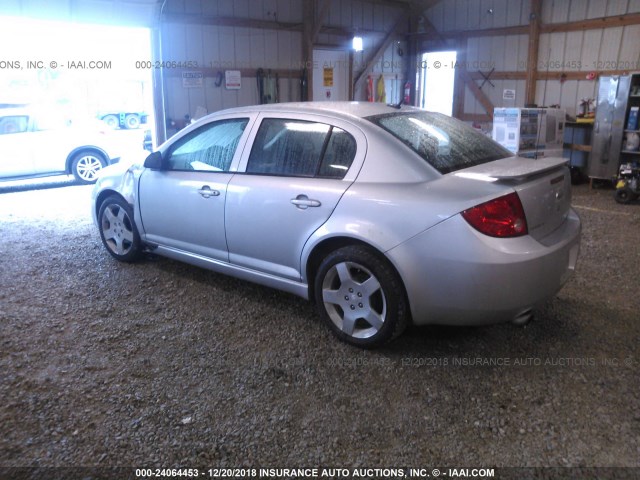 1G1AF5F55A7178491 - 2010 CHEVROLET COBALT 2LT SILVER photo 3