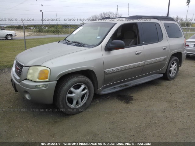 1GKET16S036116798 - 2003 GMC ENVOY XL SILVER photo 2