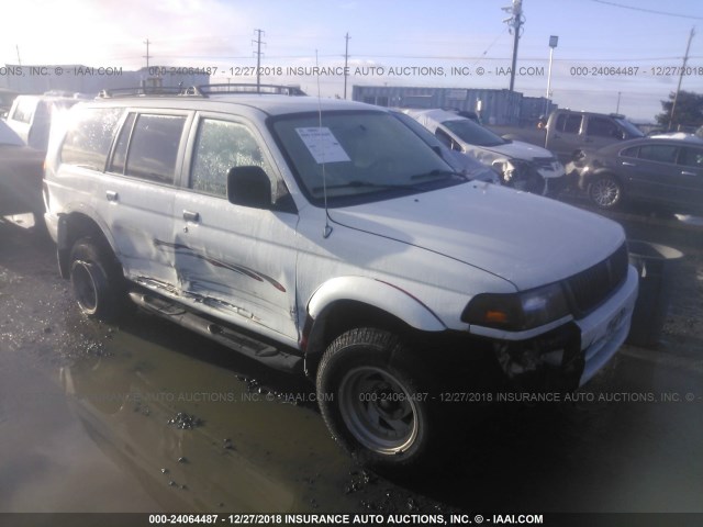 JA4MT31P3VP005823 - 1997 MITSUBISHI MONTERO SPORT LS WHITE photo 1