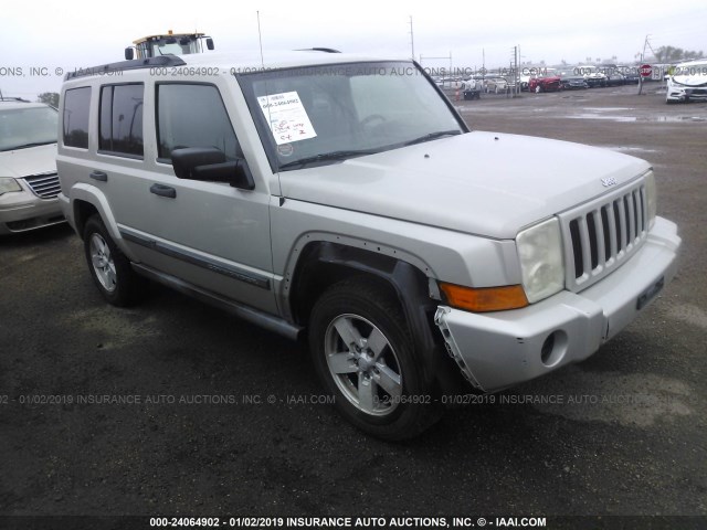 1J8HG48K76C362984 - 2006 JEEP COMMANDER Gümüş foto 1