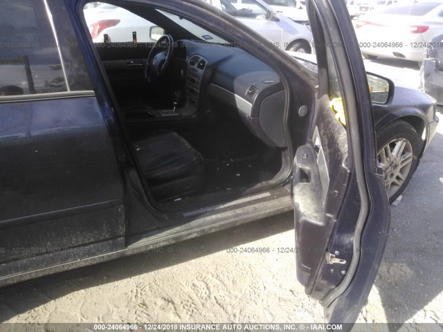 1LNHM87AX4Y608633 - 2004 LINCOLN LS BLUE photo 5