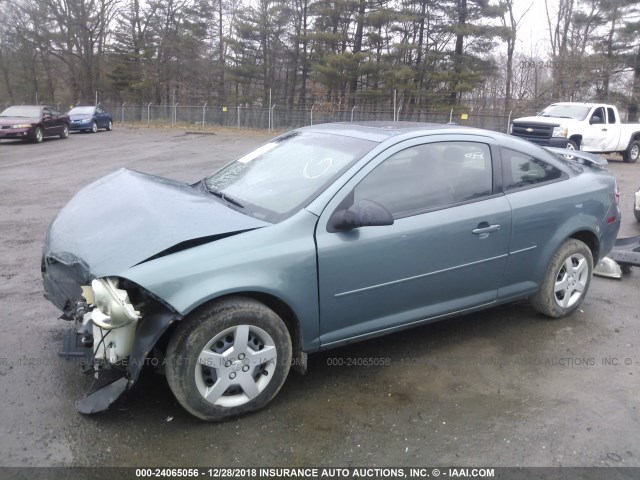 1G2AS18H697296777 - 2009 PONTIAC G5 TEAL photo 2