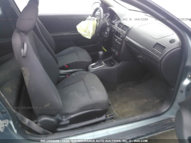 1G2AS18H697296777 - 2009 PONTIAC G5 TEAL photo 5