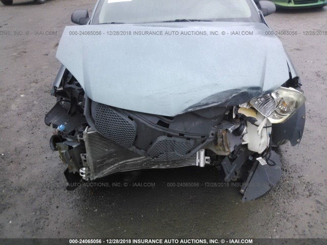1G2AS18H697296777 - 2009 PONTIAC G5 TEAL photo 6