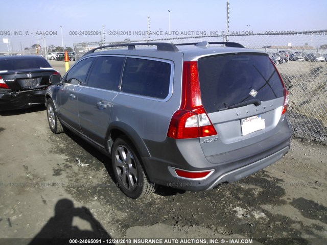 YV4992BZ7A1090521 - 2010 VOLVO XC70 T6 SILVER photo 3