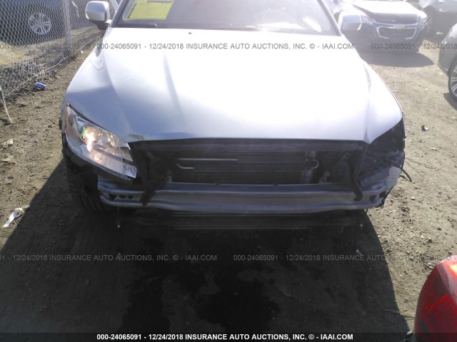 YV4992BZ7A1090521 - 2010 VOLVO XC70 T6 SILVER photo 6