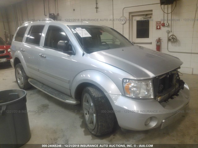 1D8HB58248F101827 - 2008 DODGE DURANGO LIMITED SILVER photo 1