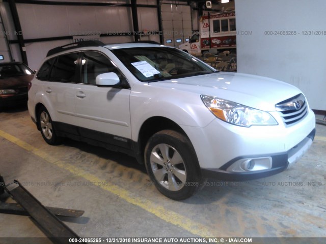 4S4BRDKC4C2215902 - 2012 SUBARU OUTBACK 3.6R LIMITED Champagne photo 1