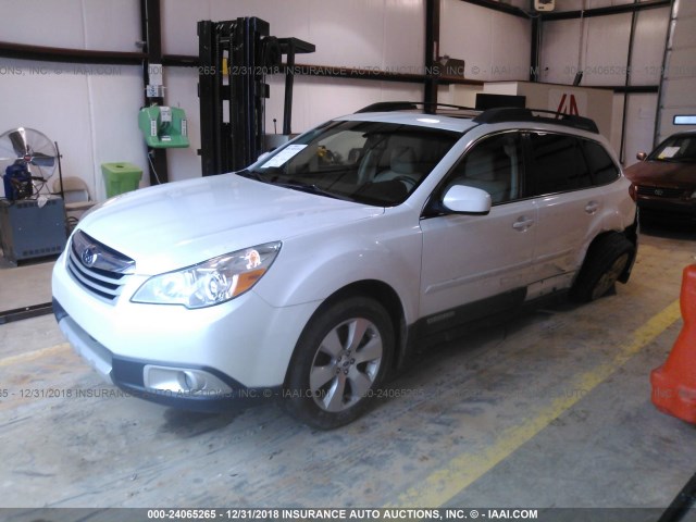 4S4BRDKC4C2215902 - 2012 SUBARU OUTBACK 3.6R LIMITED Champagne photo 2