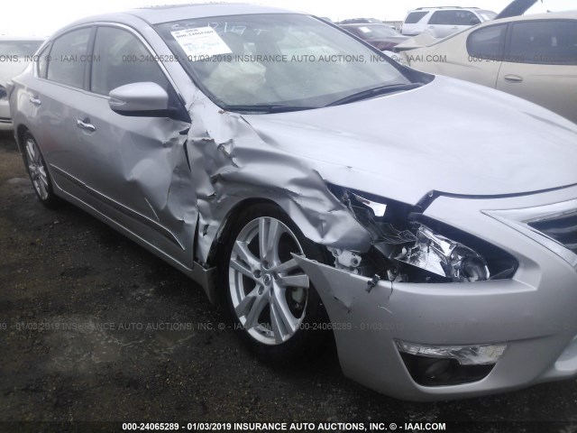 1N4BL3AP0FC107740 - 2015 NISSAN ALTIMA 3.5S/3.5SV/3.5SL SILVER photo 6