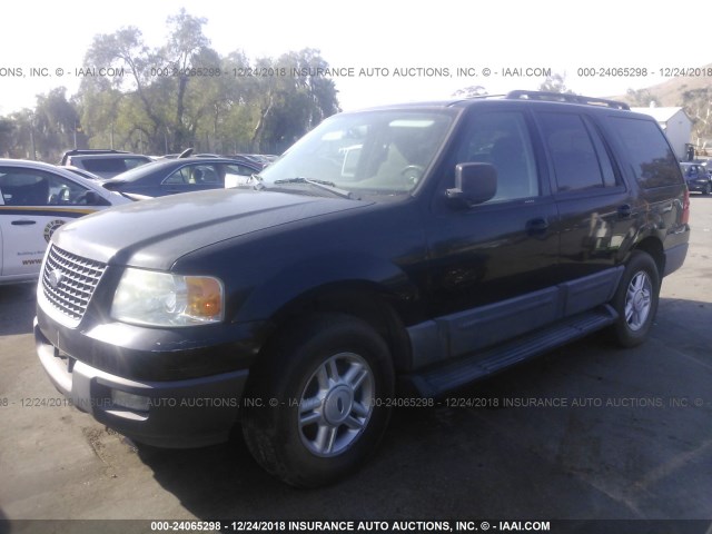 1FMFU15596LA14216 - 2006 FORD EXPEDITION XLT BLACK photo 2