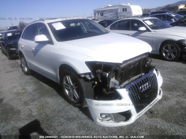 WA1CMAFP9EA026734 - 2014 AUDI Q5 TDI/PREMIUM PLUS WHITE photo 1