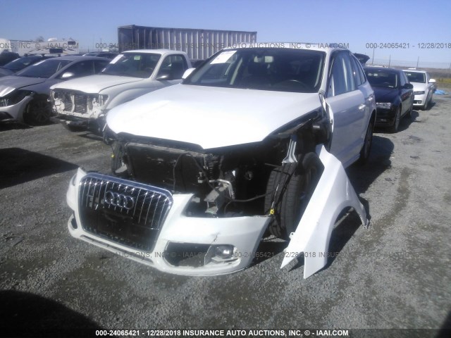 WA1CMAFP9EA026734 - 2014 AUDI Q5 TDI/PREMIUM PLUS WHITE photo 2