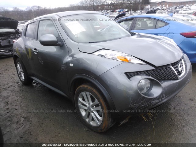 JN8AF5MRXDT221266 - 2013 NISSAN JUKE S/SV/SL GRAY photo 1