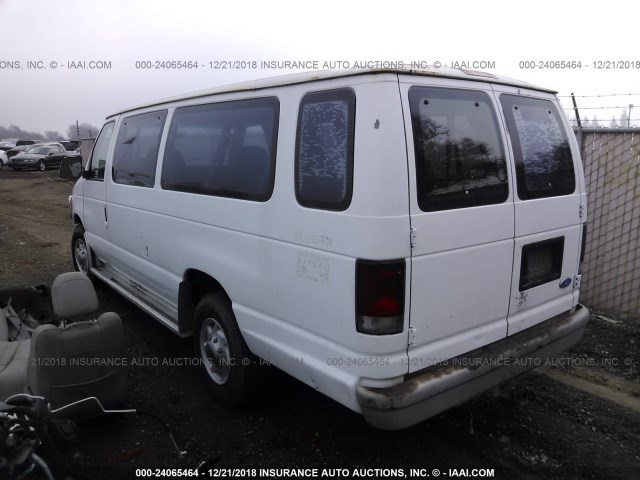 1FBJS31H6SHB23217 - 1995 FORD ECONOLINE E350 SUPER DUTY WHITE photo 3