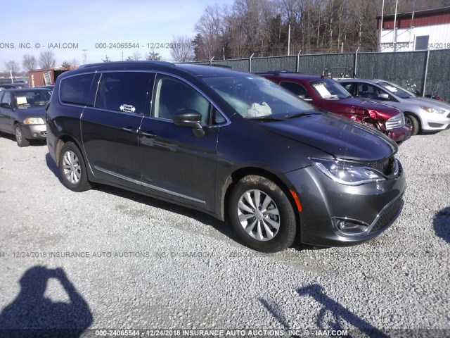 2C4RC1BG4JR317186 - 2018 CHRYSLER PACIFICA GRAY photo 1