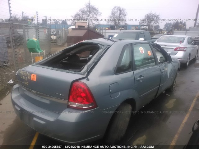 1G1ZT68N77F112425 - 2007 CHEVROLET MALIBU MAXX LT BLUE photo 4