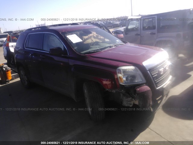 2GKALSEK5C6288535 - 2012 GMC TERRAIN SLE RED photo 1