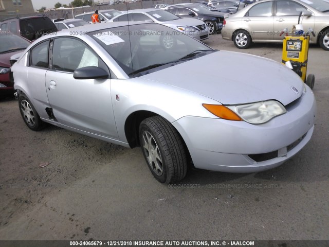 1G8AN12F55Z109824 - 2005 SATURN ION LEVEL 2 SILVER photo 1