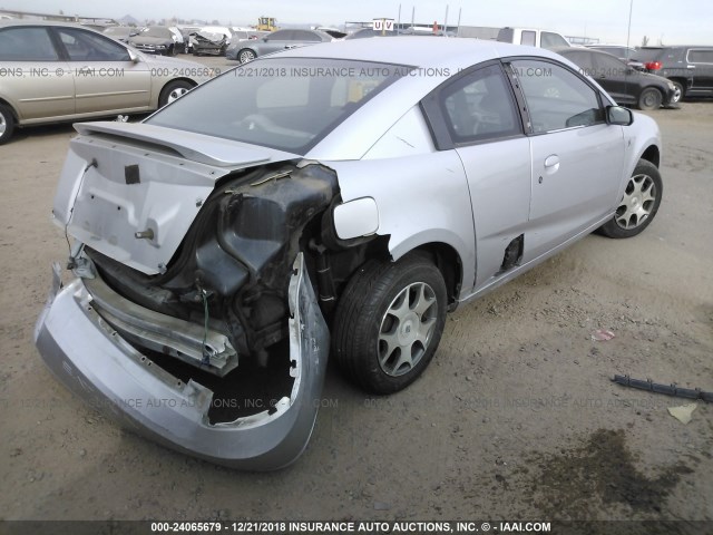 1G8AN12F55Z109824 - 2005 SATURN ION LEVEL 2 银色 照片 4