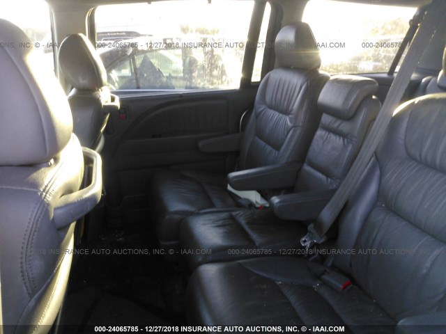 5FNRL38797B085448 - 2007 HONDA ODYSSEY EXL SILVER photo 8