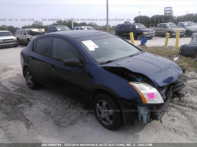 3N1AB61E97L627615 - 2007 NISSAN SENTRA 2.0/2.0S/2.0SL BLUE photo 1