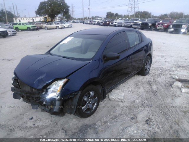 3N1AB61E97L627615 - 2007 NISSAN SENTRA 2.0/2.0S/2.0SL BLUE photo 2