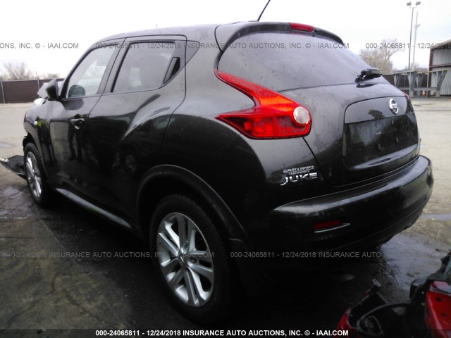 JN8AF5MRXCT111445 - 2012 NISSAN JUKE S/SV/SL BROWN photo 3