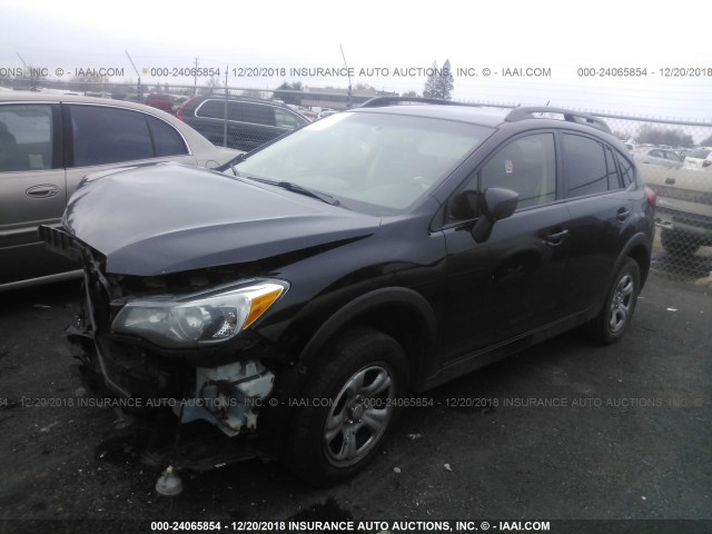 JF2GPACC4F8216905 - 2015 SUBARU XV CROSSTREK 2.0 PREMIUM BLACK photo 2