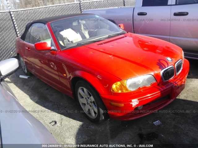 WBABR3341YEB40197 - 2000 BMW 323 CI RED photo 1