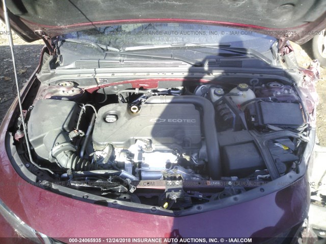 1G1ZB5ST6GF258769 - 2016 CHEVROLET MALIBU LS BLACK photo 10