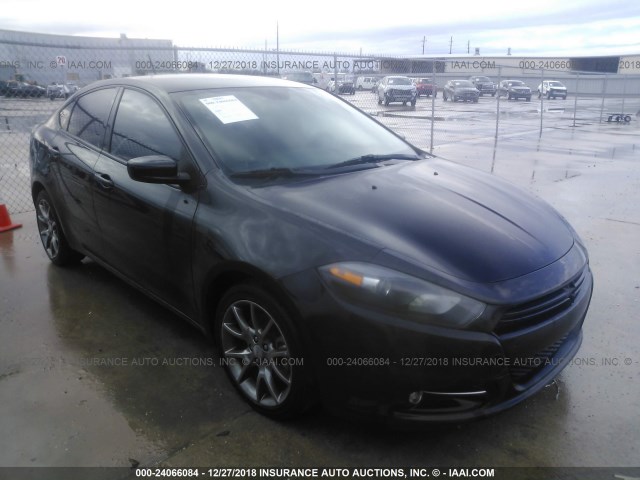 1C3CDFBB5ED865232 - 2014 DODGE DART SXT BLACK photo 1