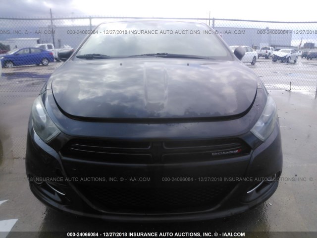 1C3CDFBB5ED865232 - 2014 DODGE DART SXT BLACK photo 6