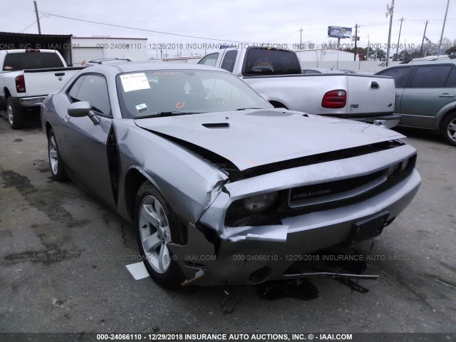 2C3CDYAG3EH274005 - 2014 DODGE CHALLENGER SXT SILVER photo 1