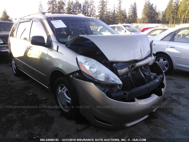 5TDZA23C26S505985 - 2006 TOYOTA SIENNA CE/LE TAN photo 1