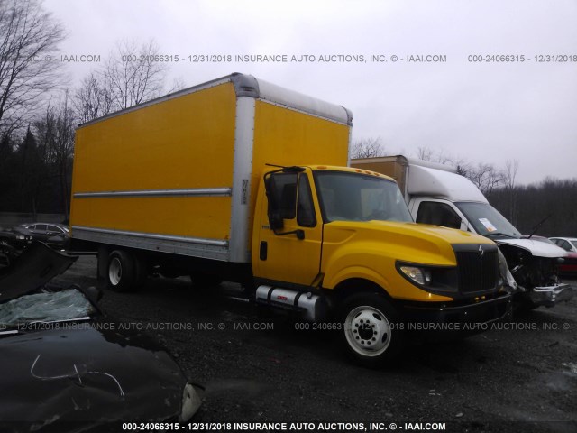 1HTJSSKK5EH469718 - 2014 INTERNATIONAL TERRASTAR YELLOW photo 1