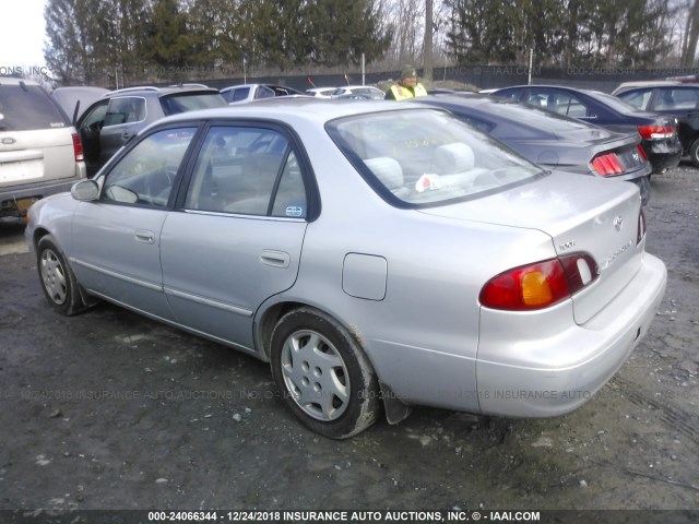 2T1BR18E0YC272442 - 2000 TOYOTA COROLLA VE/CE/LE 银色 照片 3