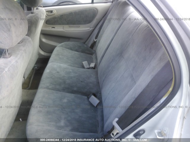 2T1BR18E0YC272442 - 2000 TOYOTA COROLLA VE/CE/LE 银色 照片 8