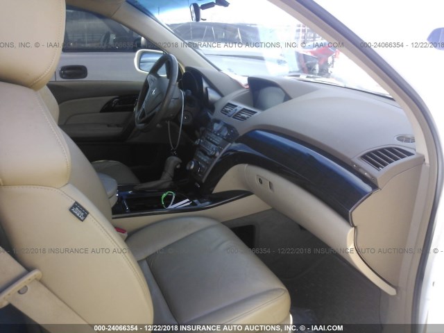 2HNYD28497H546080 - 2007 ACURA MDX TECHNOLOGY WHITE photo 5