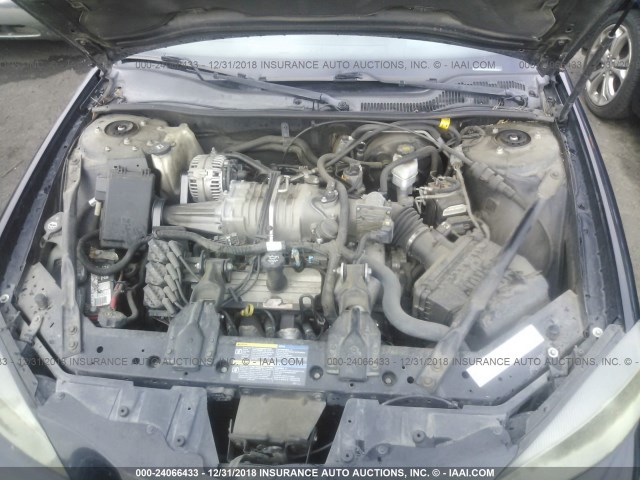 2G2WR524151170347 - 2005 PONTIAC GRAND PRIX GTP BLACK photo 10