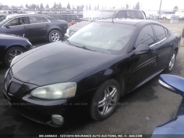 2G2WR524151170347 - 2005 PONTIAC GRAND PRIX GTP BLACK photo 2