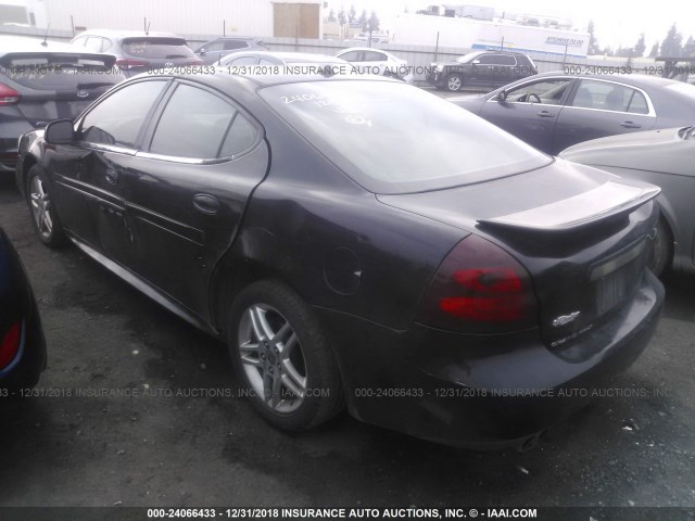 2G2WR524151170347 - 2005 PONTIAC GRAND PRIX GTP BLACK photo 3