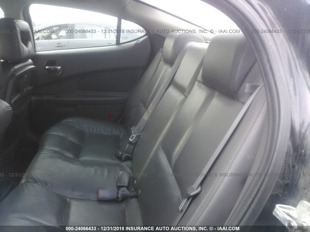 2G2WR524151170347 - 2005 PONTIAC GRAND PRIX GTP BLACK photo 8