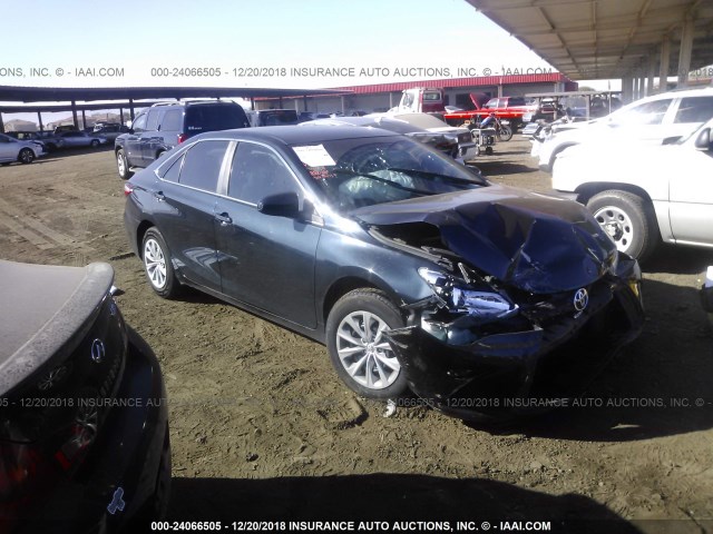 4T1BF1FK9GU563407 - 2016 TOYOTA CAMRY LE/XLE/SE/XSE BLUE photo 1