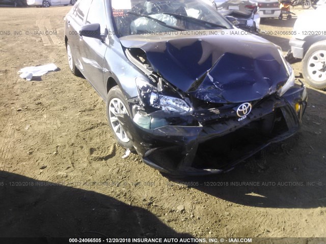 4T1BF1FK9GU563407 - 2016 TOYOTA CAMRY LE/XLE/SE/XSE BLUE photo 6