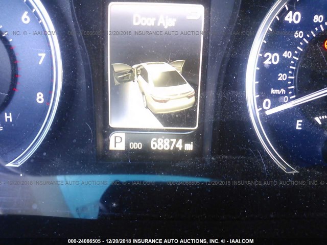 4T1BF1FK9GU563407 - 2016 TOYOTA CAMRY LE/XLE/SE/XSE BLUE photo 7