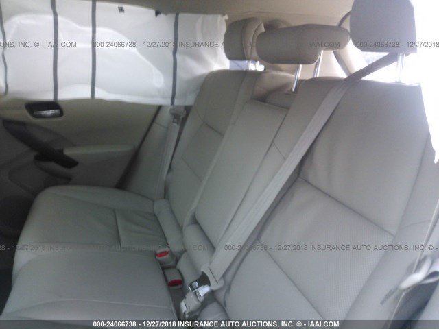 5J8TB4H78JL007621 - 2018 ACURA RDX ADVANCE 白色 照片 8