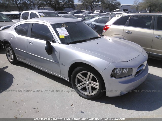 2B3KA43G87H666441 - 2007 DODGE CHARGER SE/SXT SILVER photo 1