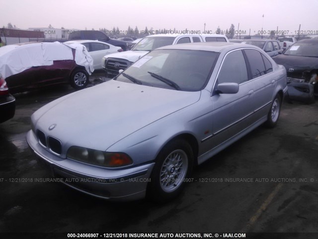 WBADD6322WBW30540 - 1998 BMW 528 I AUTOMATIC BLUE photo 2