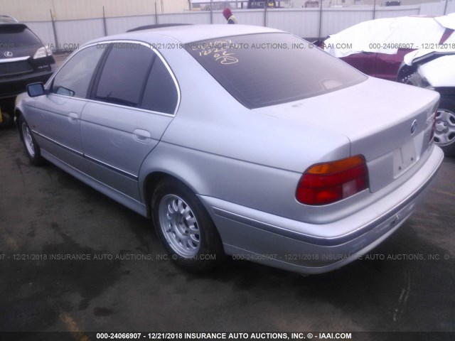 WBADD6322WBW30540 - 1998 BMW 528 I AUTOMATIC BLUE photo 3